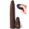 Fantasy X- Tensions – Pipedreams Sleeve 22.86 Cm + 7.62 Cm Plug Remote Brown
