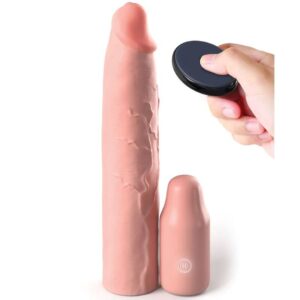 Fantasy X- Tensions – Pipedreams Sleeve 22.86 Cm + 7.62 Cm Plug Remote Skin