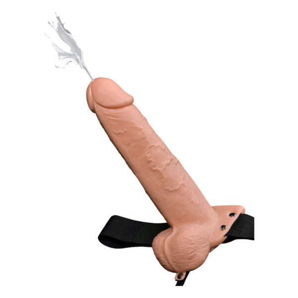 Fetish Fantasy 9  Arnés Con Pene Realistico Eyaculador  22.9cm - Imagen 2