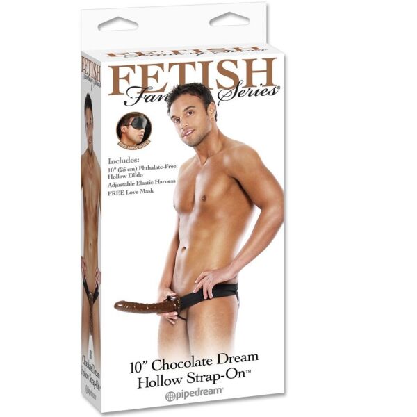 Fetish Fantasy Arnes Hueco Ajustable Chocolate 22 Cm