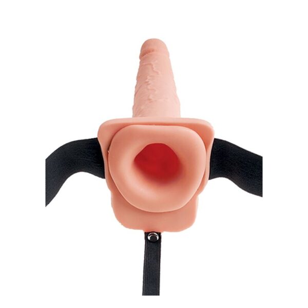 Fetish Fantasy Series – Arnes Ajustable Pene Realistico Con Testiculos Squirting 19 Cm - Imagen 2