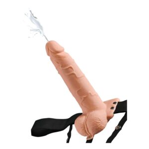 Fetish Fantasy Series – Arnes Ajustable Pene Realistico Con Testiculos Squirting 19 Cm