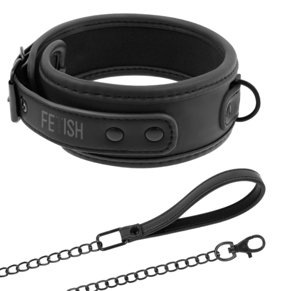 Fetish Submissive – Collar Con Cadena Con Forro DE Nopreno - Imagen 2
