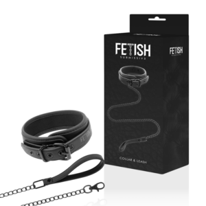 Fetish Submissive – Collar Con Cadena Con Forro DE Nopreno