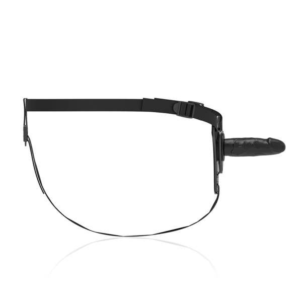 Fetish Submissive Harness – Silicona Negro Realistic 15 Cm - Imagen 2