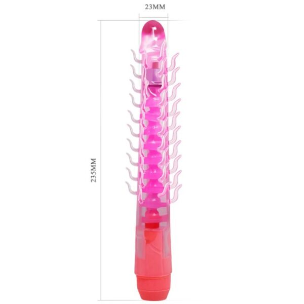 Baile – Flexi Vibe Sensual Spine Bendable Vibrating Dildo 23.5 Cm - Imagen 2