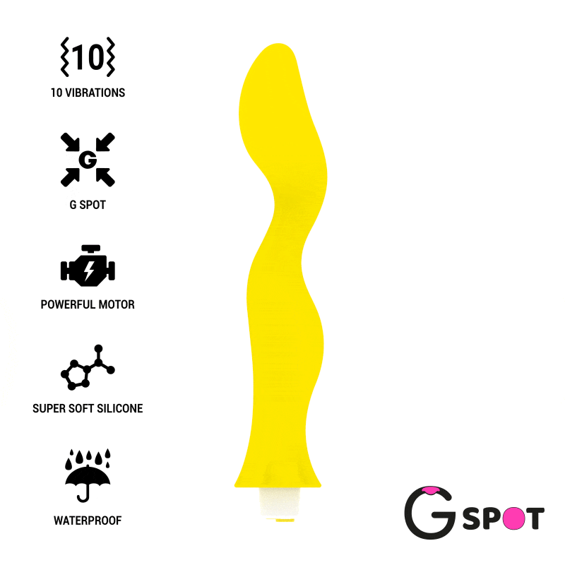 G-spot-  Gavyn Vibrador Punto G Amarillo