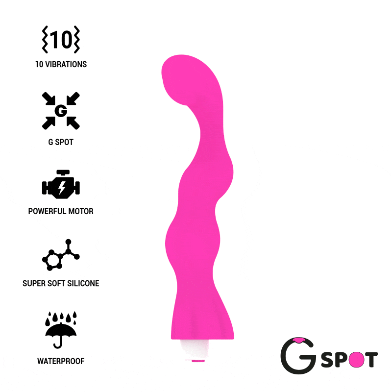 G-spot- George Vibrador Punto G Rosa Chicle