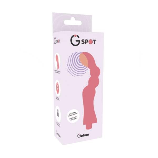 G-spot-  Gohan Vibrador Punto G Light Red - Imagen 2