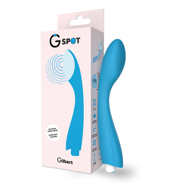 G-spot- Gylbert Vibrador Azul Turquesa - Imagen 2