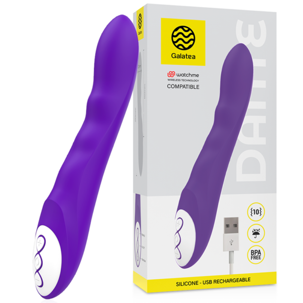 Galatea – Dante Vibrador Lila Compatible Con Watchme Wireless Technology - Imagen 2