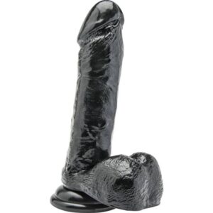 Get Real – Dildo 18 Cm Con Testiculos Negro