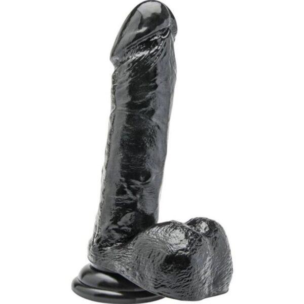 Get Real – Dildo 18 Cm Con Testiculos Negro