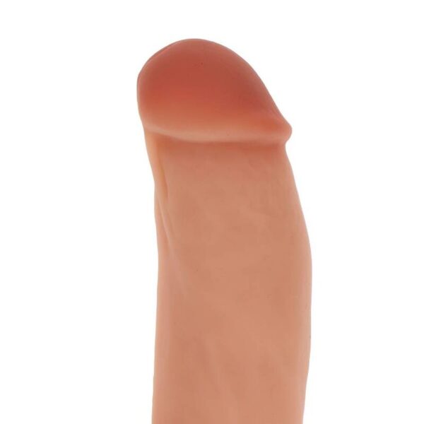 Get Real – Dildo Silicona 18 Cm Con Testiculos Natural - Imagen 2