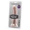 Get Real – Dong 20.5 Cm Vibrating Natural - Imagen 2