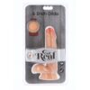 Get Real – Dual Density Dildo 17 Cm Con Testiculos Natural - Imagen 2