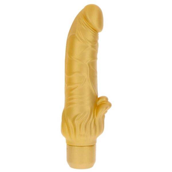 Get Real – Gold Dicker Stim Vibrador Dorado - Imagen 2