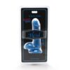 Get Real – Happy Dicks Dildo 12 Cm Con Testiculos Azul - Imagen 2