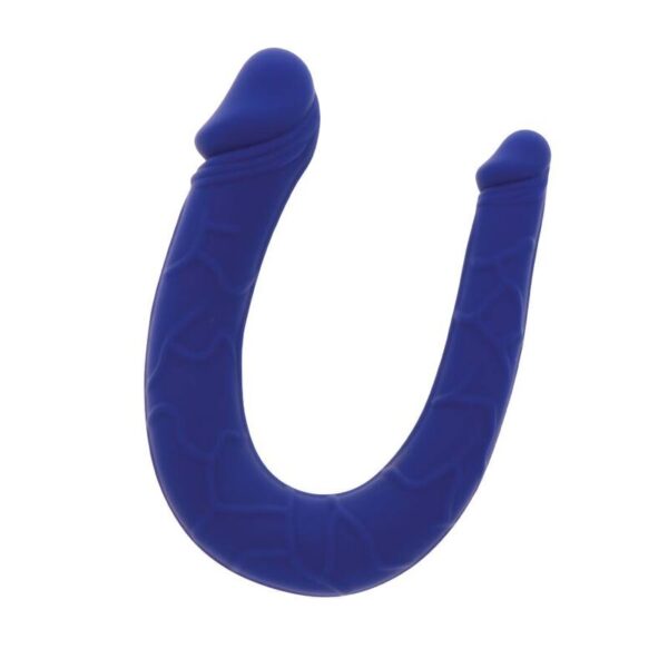 Get Real – Mini Double Dong Realistico Azul - Imagen 2