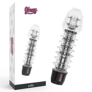 Glossy – Axel Vibrador Negro