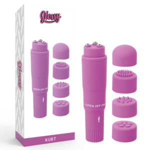 Glossy – Pocket  Kurt Masajeador Lila