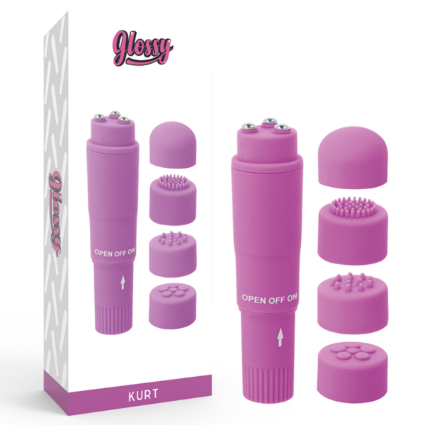 Glossy – Pocket  Kurt Masajeador Lila
