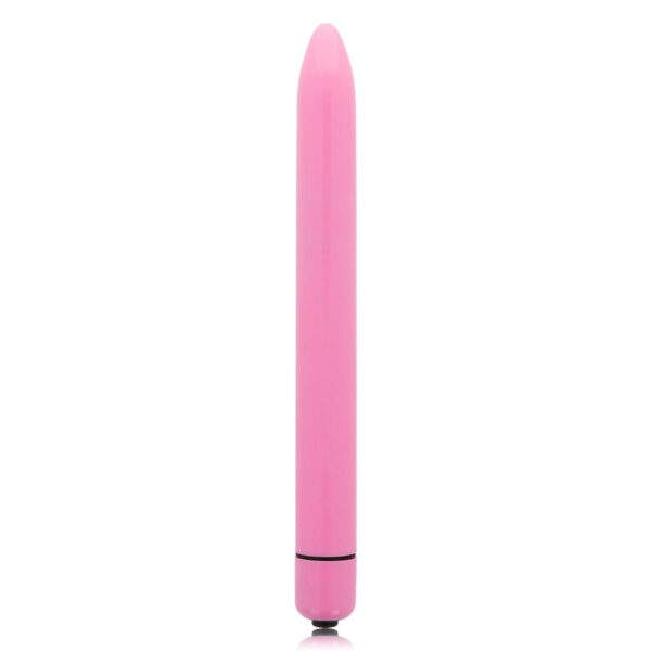 Glossy – Slim Vibrador Rosa Intenso - Imagen 2