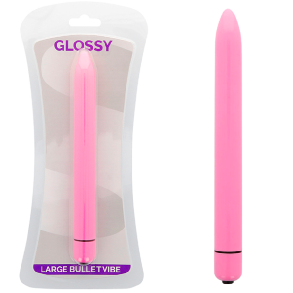 Glossy – Slim Vibrador Rosa Intenso