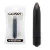 Glossy – Thin Vibrador Negro