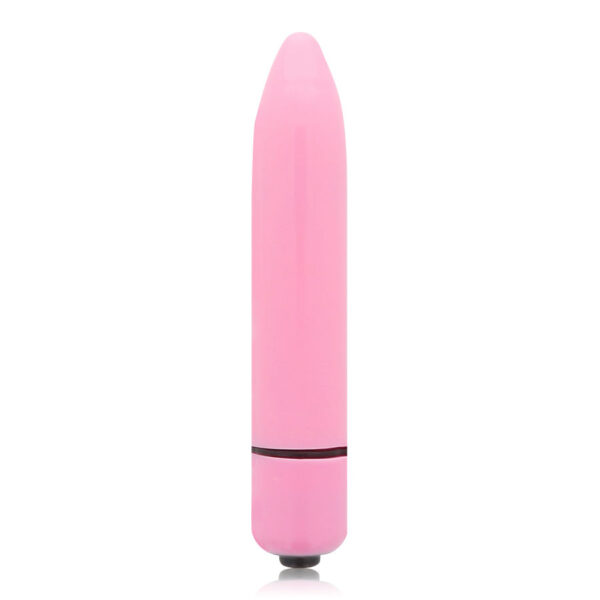 Glossy – Thin Vibrador Rosa Intenso - Imagen 2