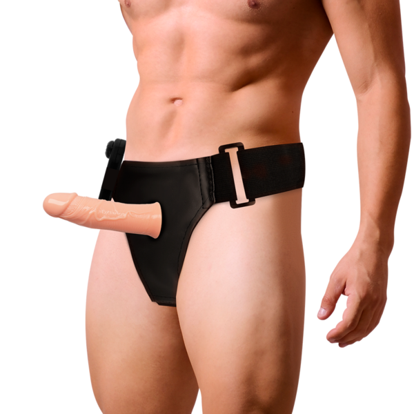 Harness Attraction – Árnes Hueco Gregory Con Vibrador 16.5 X 4.3cm - Imagen 2