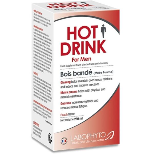 Hot Drink for Men Complemento Alimenticio Energia Sexual 250 Ml