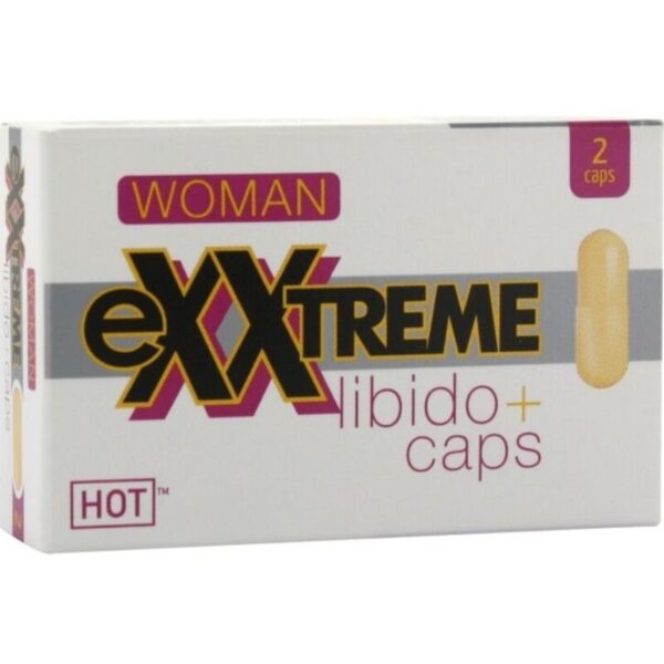 Hot – Exxtreme Cápsulas Aumento Líbido Mujer 2 Cps