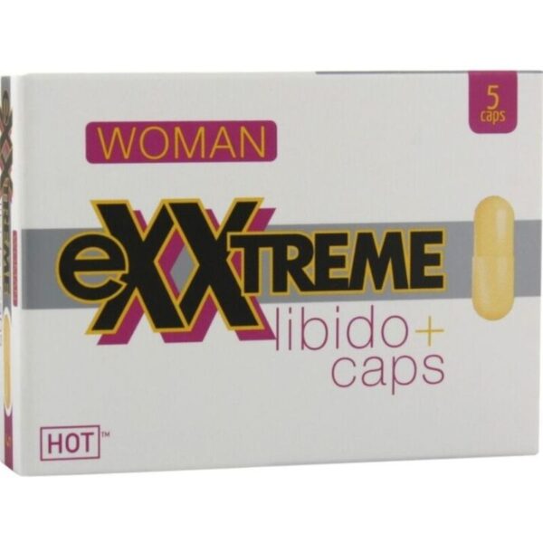 Hot – Exxtreme Cápsulas Aumento Líbido Mujer 5 Cps