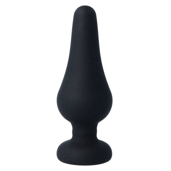 Intense Anal Plug Pipo L Silicone Negro 13 Cm - Imagen 2