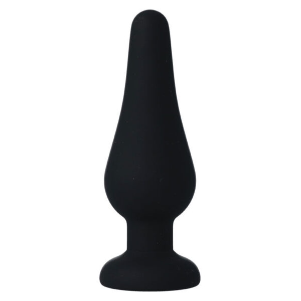 Intense Anal Plug Pipo M Silicone Negro 11 Cm - Imagen 2