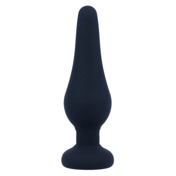Intense Anal Plug Pipo S Silicone Negro 9.8 Cm - Imagen 2
