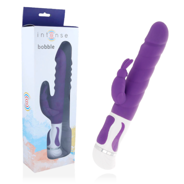 Intense Bobble Vibrador Rotador Silicona Lila - Imagen 2