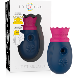 Intense Estimulador Clitoris 10 Modos DE Succión Y Licking – Azul
