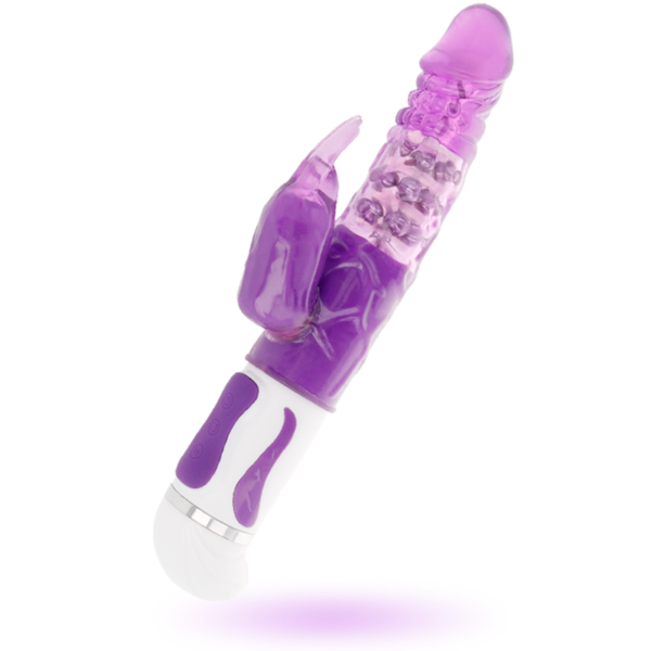 Intense Guppy Vibrador Rotador Lila - Imagen 2