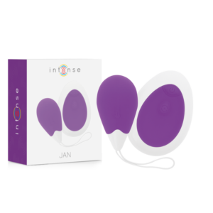 Intense Jan  Huevo Vibrador Control Remoto Lila