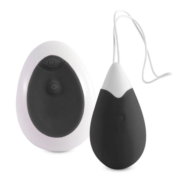 Intense Jan  Huevo Vibrador Control Remoto Negro - Imagen 2
