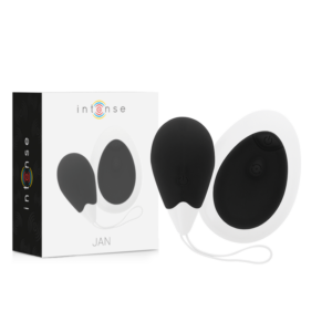 Intense Jan  Huevo Vibrador Control Remoto Negro
