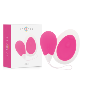 Intense Jan  Huevo Vibrador Control Remoto Rosa