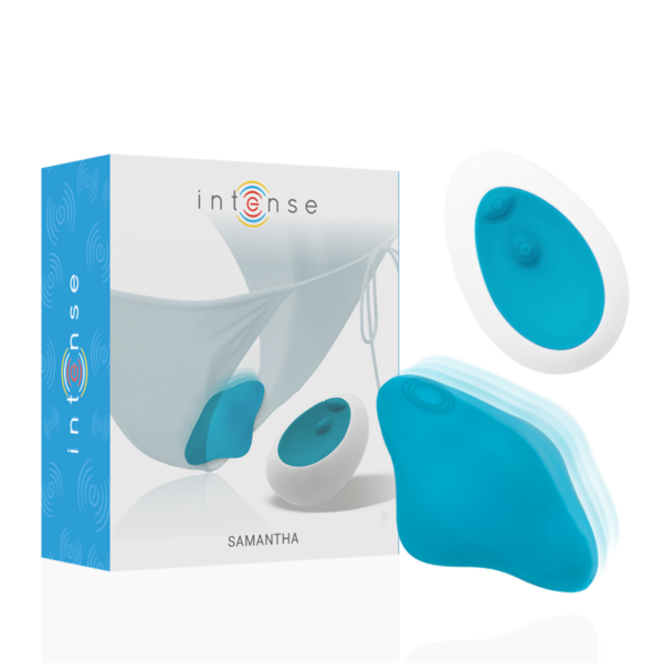 Intense – Samantha Pantie Control Remoto Azul - Imagen 2