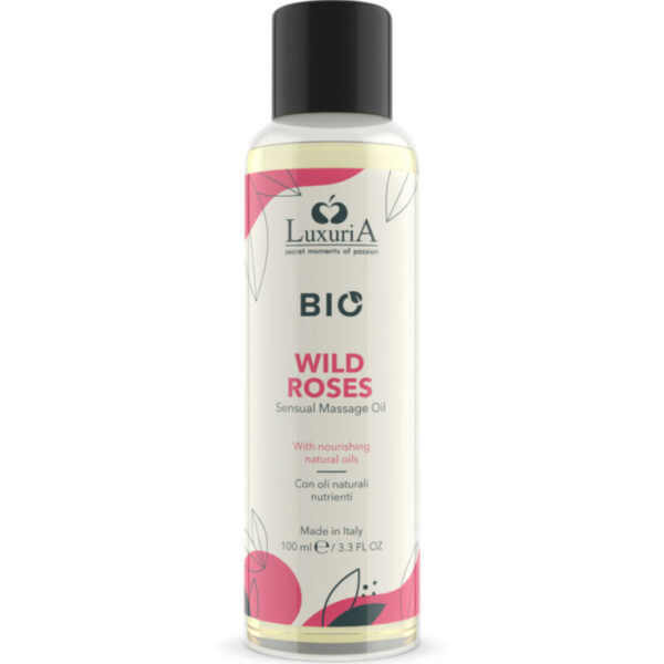 Intimateline Luxuria – Bio Aceite Masaje Wild Roses 100 Ml