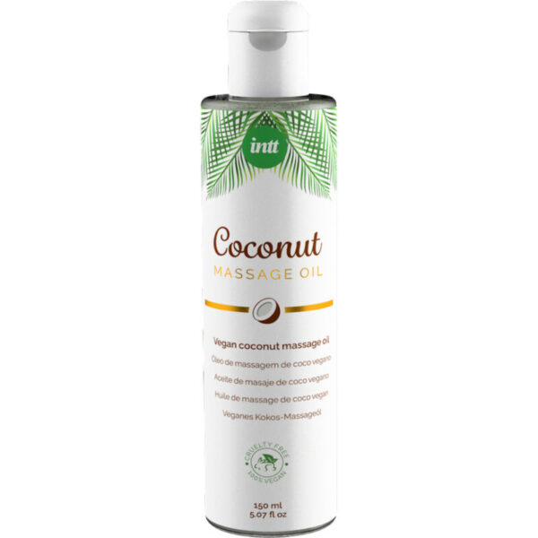 Intt – Aceite DE Masaje Vegano Dulce Con Sabor a Coco Relajante