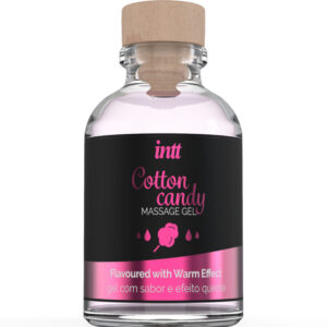 Intt – Gel DE Masaje Con Sabor a Algodón DE Azucar Y Efecto Calor
