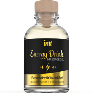Intt – Gel DE Masaje Con Sabor a Bebida Energetíca Y Efecto Calor