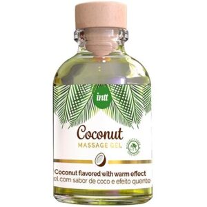 Intt – Gel DE Masaje Vegano Con Sabor a Coco Y Efecto Calor